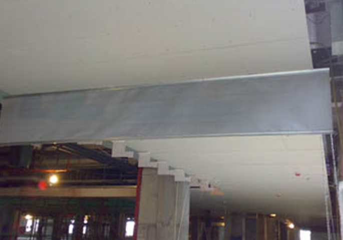 擋煙垂壁廠家講述擋煙垂壁的標準高度 擋煙垂壁